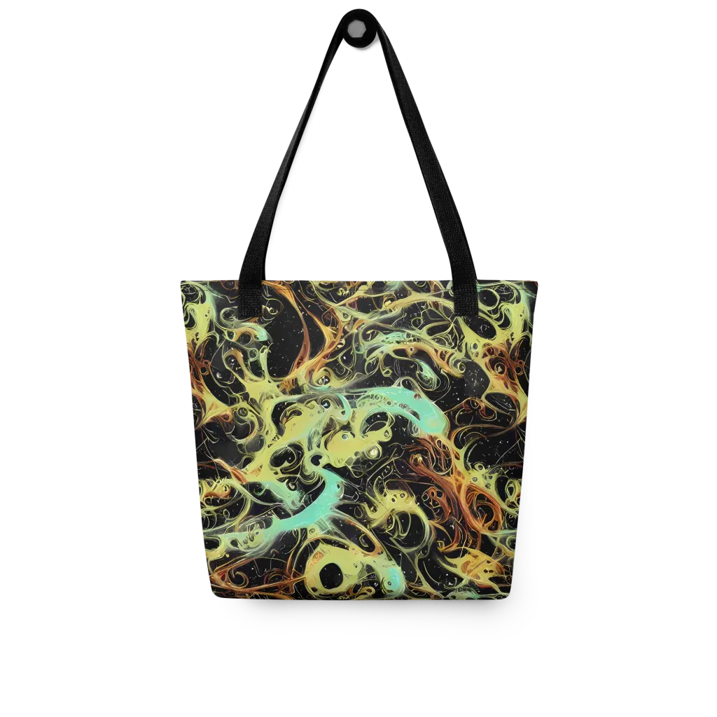 Blacklight Tide on Tote Bag — Front