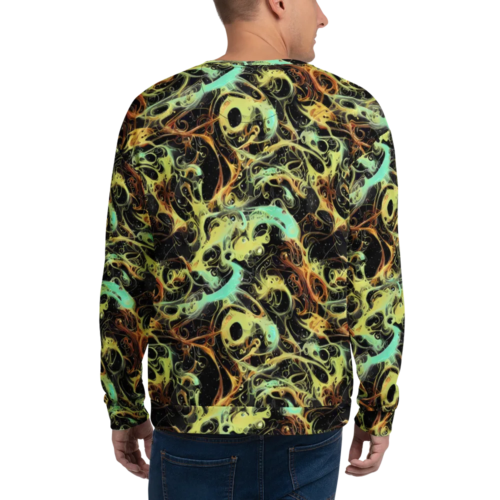 Blacklight Tide on Sweatshirt — Back