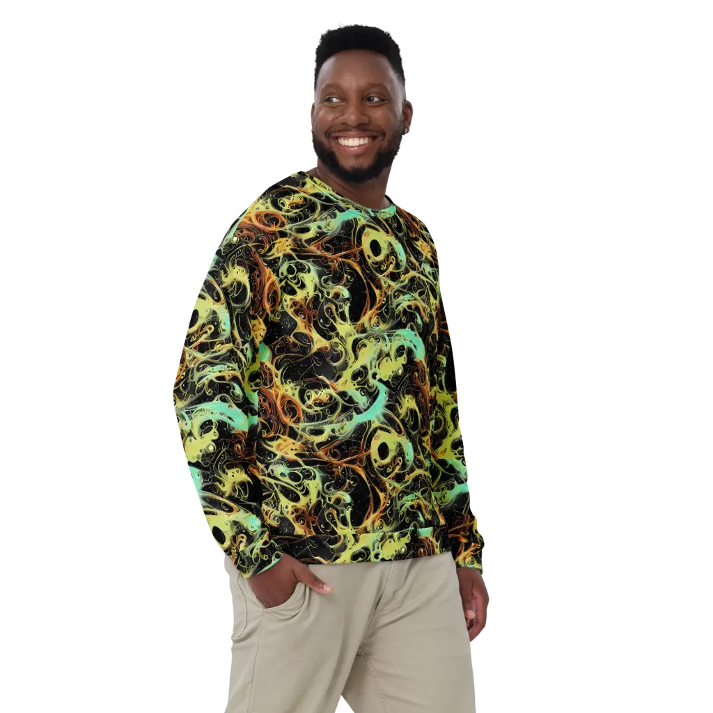 Blacklight Tide on Sweatshirt — Front