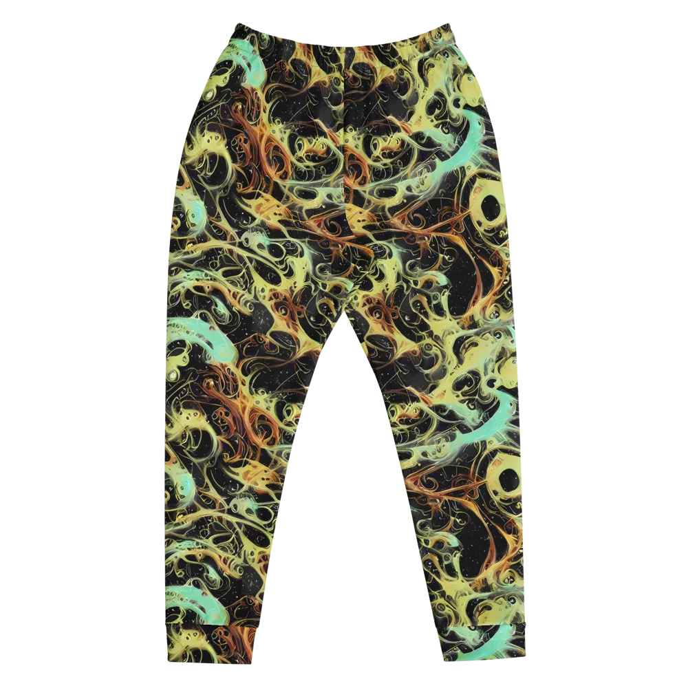 Blacklight Tide on Men's Joggers — Front