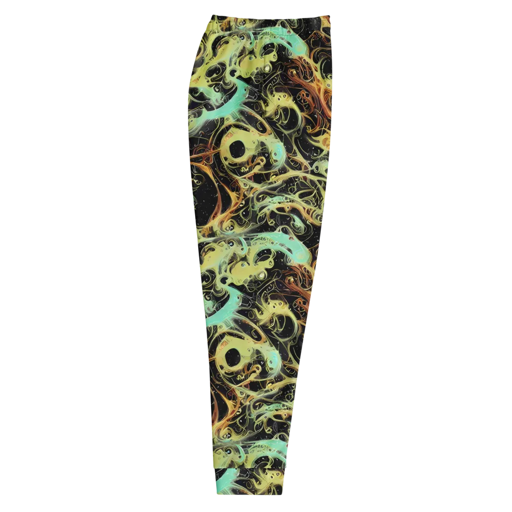 Blacklight Tide on Men's Joggers — Right