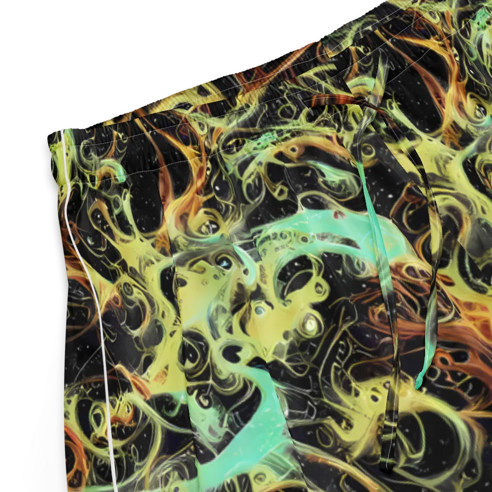 Blacklight Tide on Women's Pajama Shorts — Product details