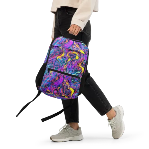 Magenta Maelstrom on a Utility Backpack