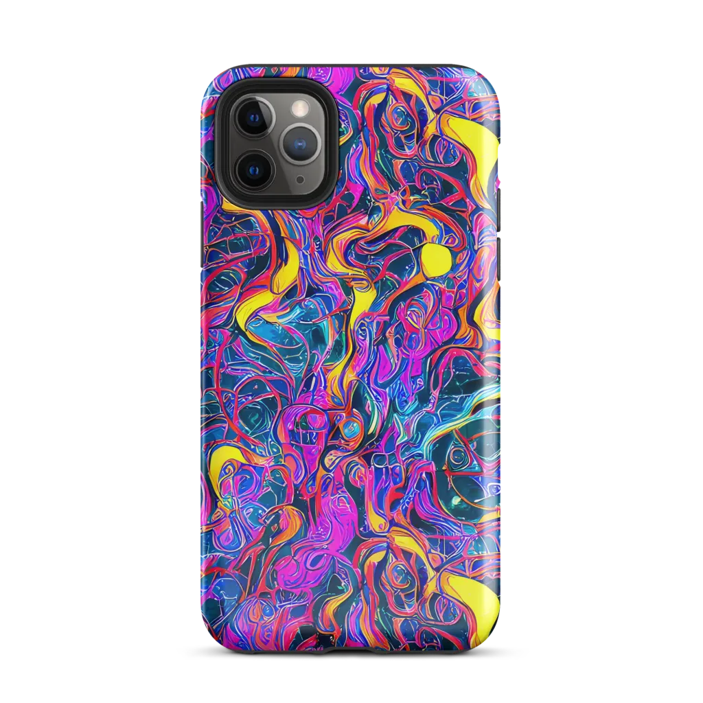 Magenta Maelstrom on Tough Case for iPhone® — Front