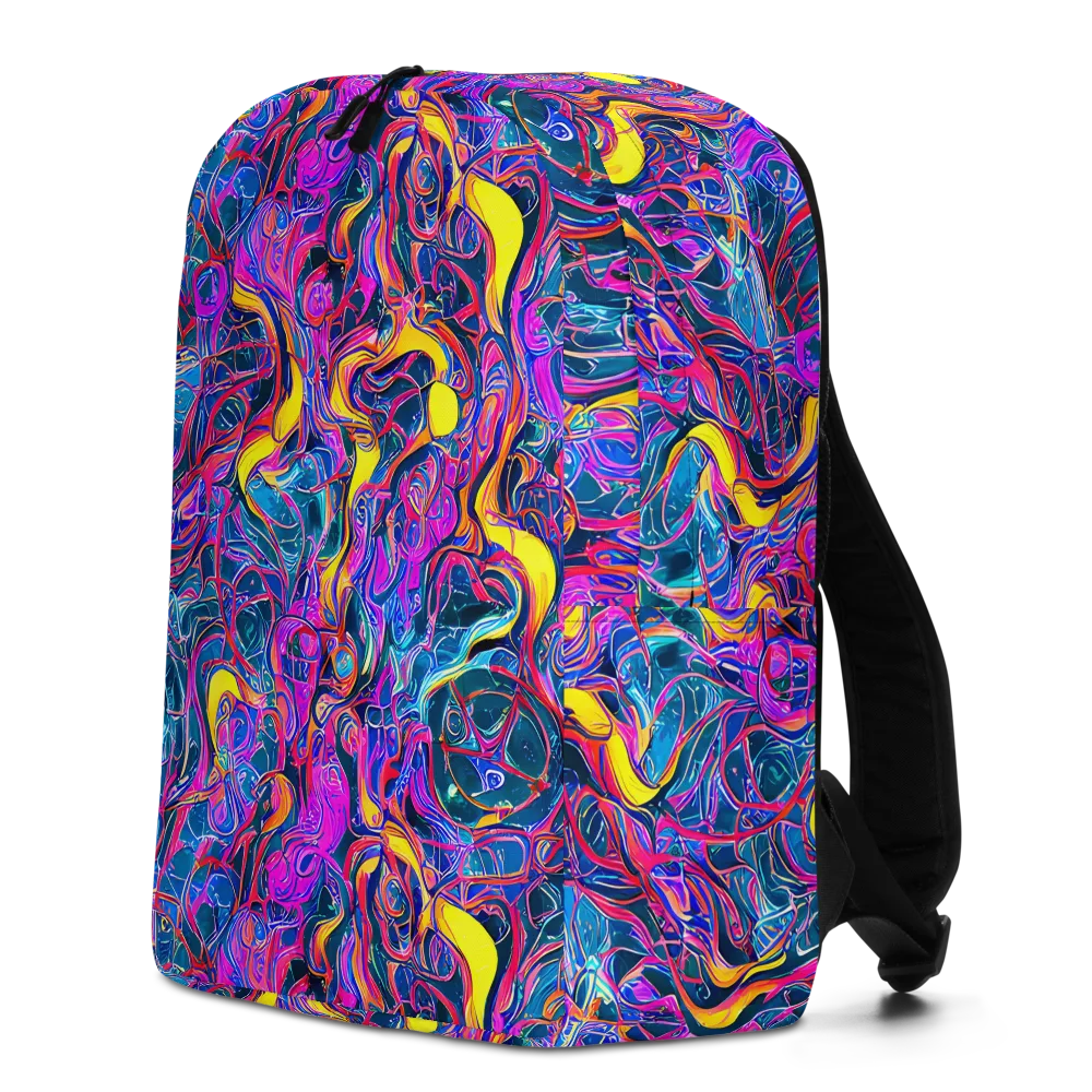 Magenta Maelstrom on Minimalist Backpack — Left
