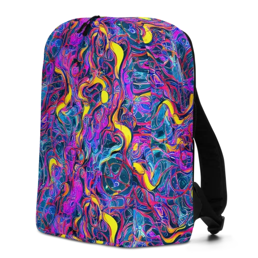 Magenta Maelstrom on a Minimalist Backpack
