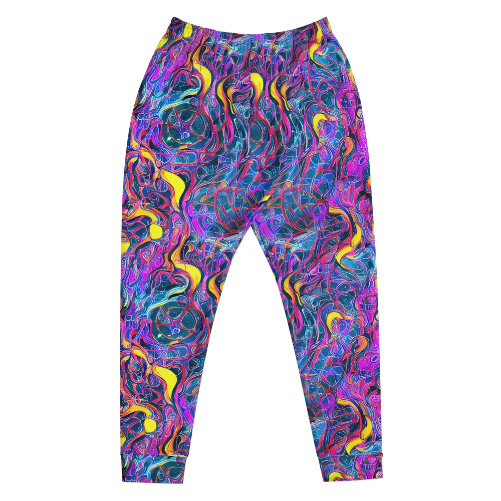 Magenta Maelstrom on Men's Joggers — Front