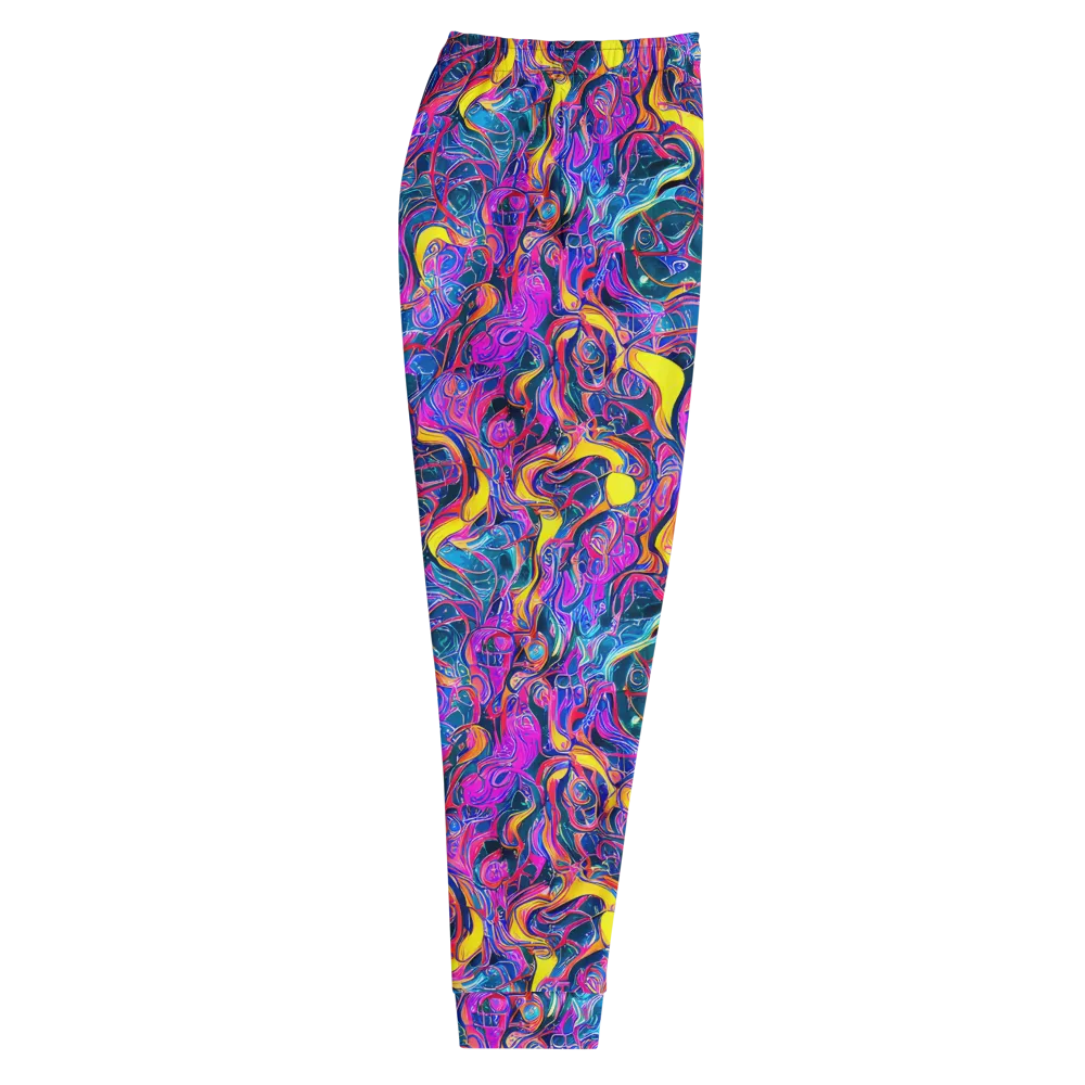 Magenta Maelstrom on Men's Joggers — Right