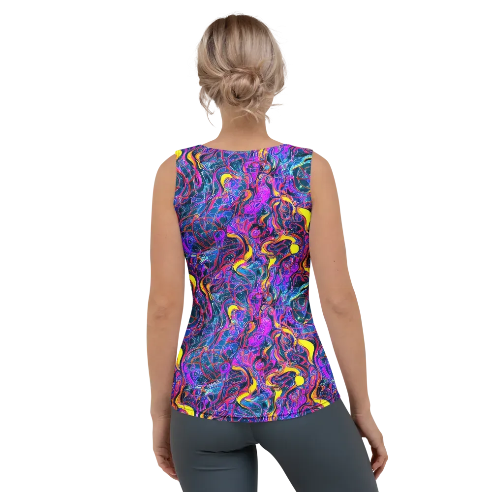 Magenta Maelstrom on Women's Tank Top — Back