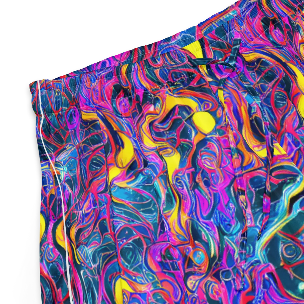 Magenta Maelstrom on Women's Pajama Shorts — Product details