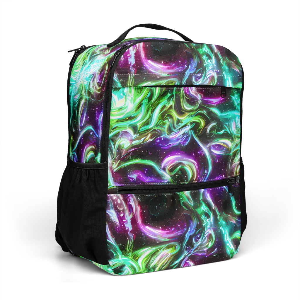 Stellar Serpent on Utility Backpack — Right Front