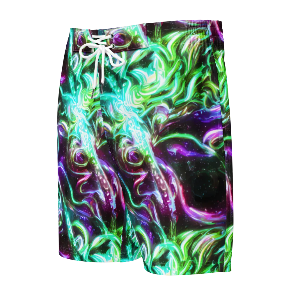 Stellar Serpent on Men's Board Shorts — Front