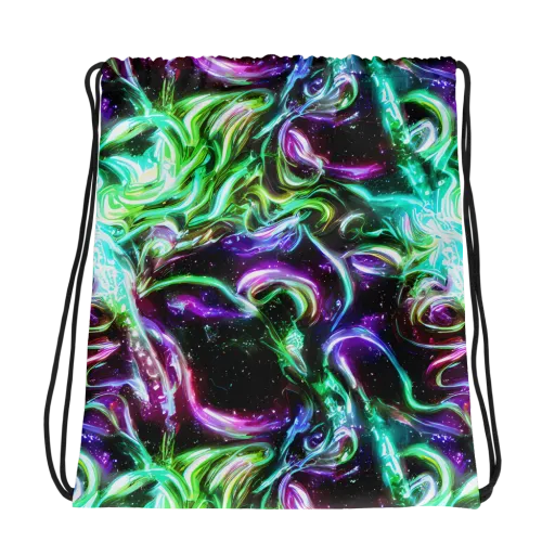 Stellar Serpent on a Drawstring Bag