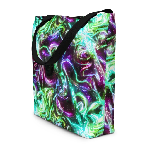 Stellar Serpent on a Large Tote Bag W/ Pocket