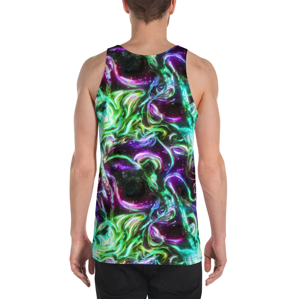 Stellar Serpent on Men's Tank Top — Back