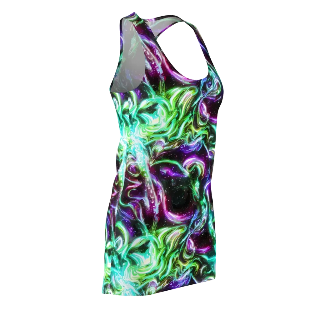 Stellar Serpent on Racerback Dress — Front Side
