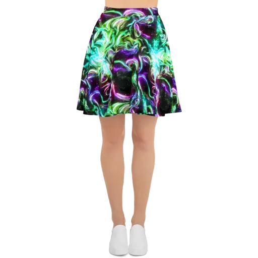 Stellar Serpent on a Skater Skirt