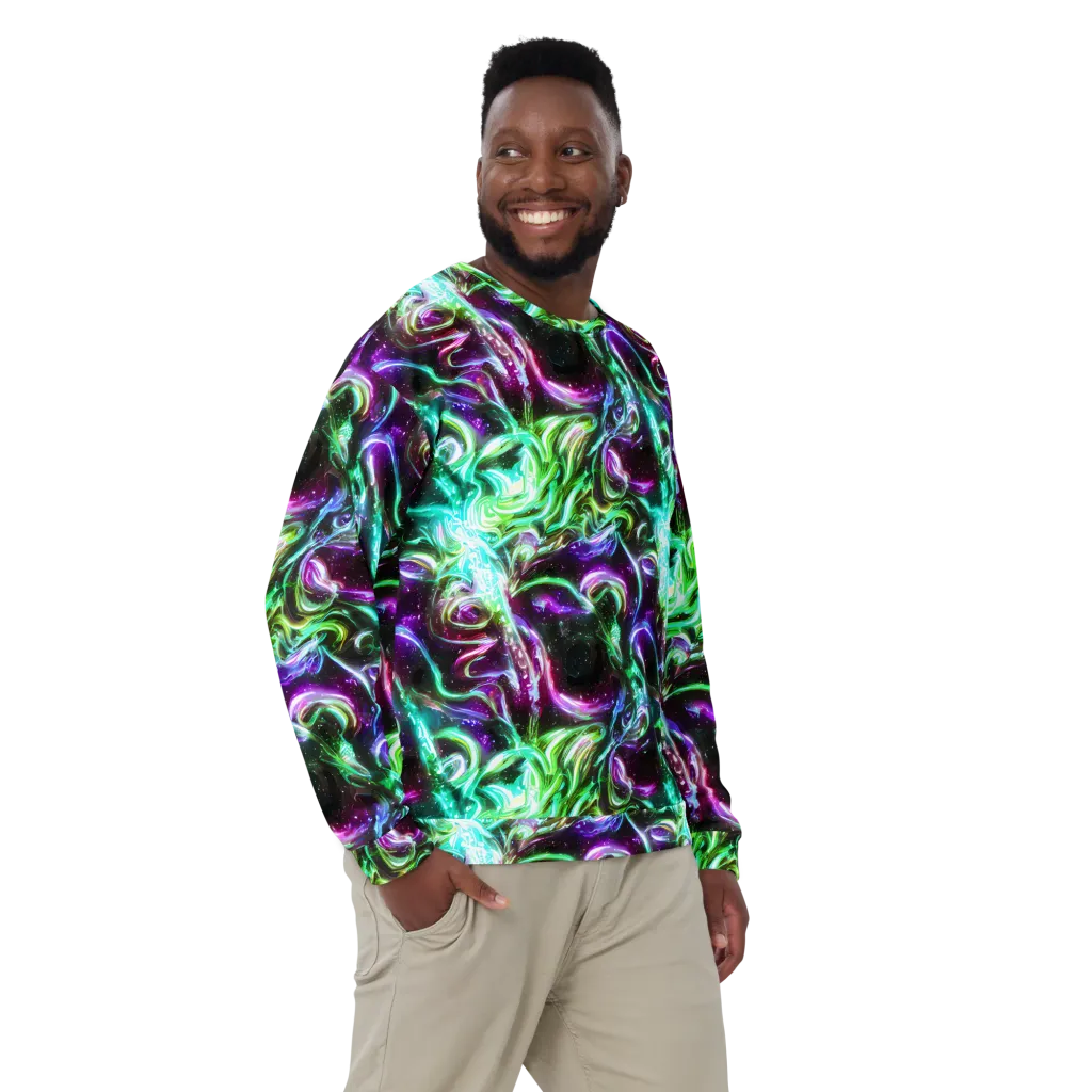 Stellar Serpent on Sweatshirt — Front