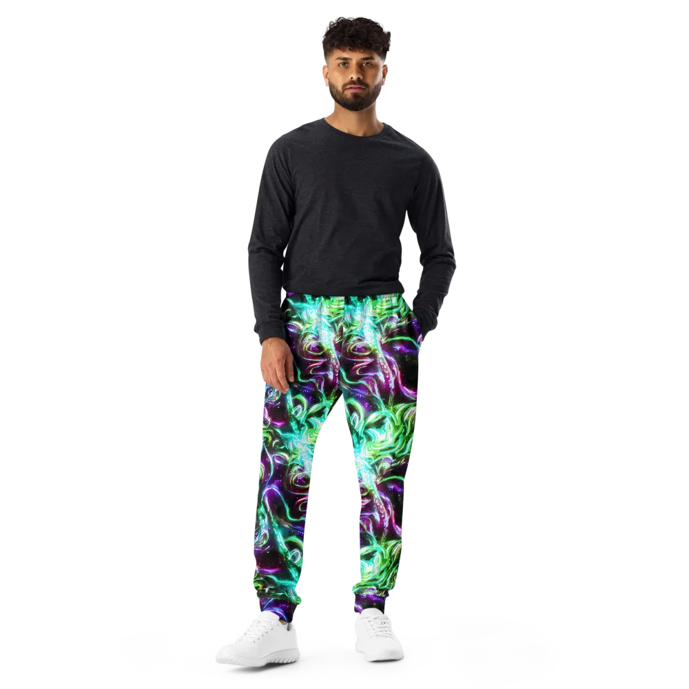 Stellar Serpent on Men's Joggers — Front