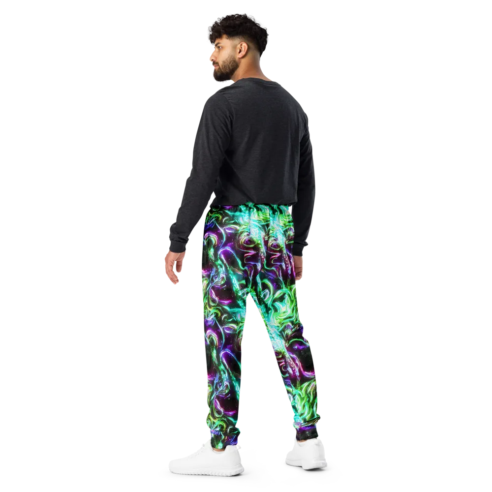 Stellar Serpent on Men's Joggers — Back