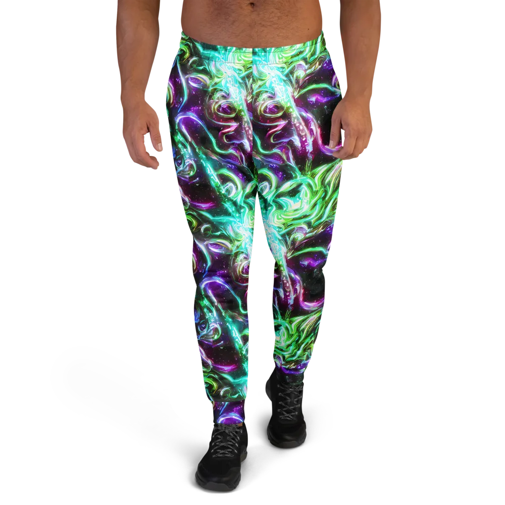 Stellar Serpent on Men's Joggers — Front