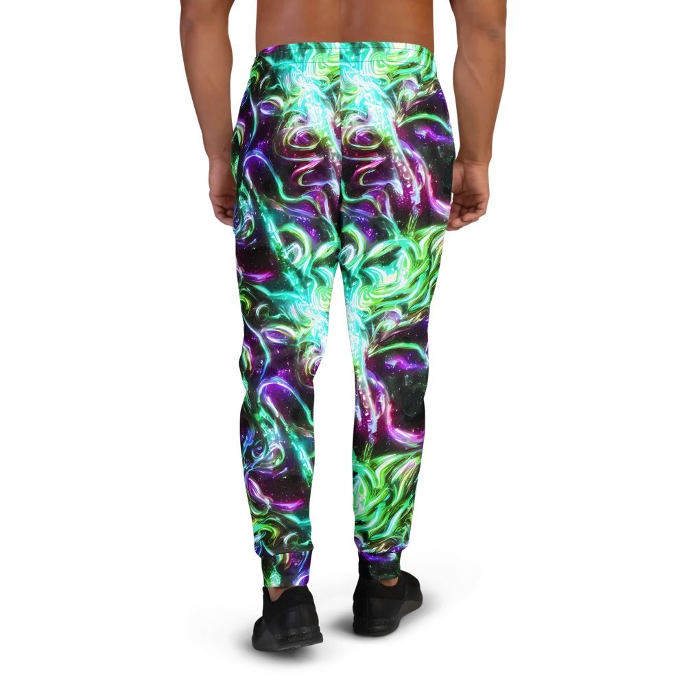 Stellar Serpent on Men's Joggers — Back