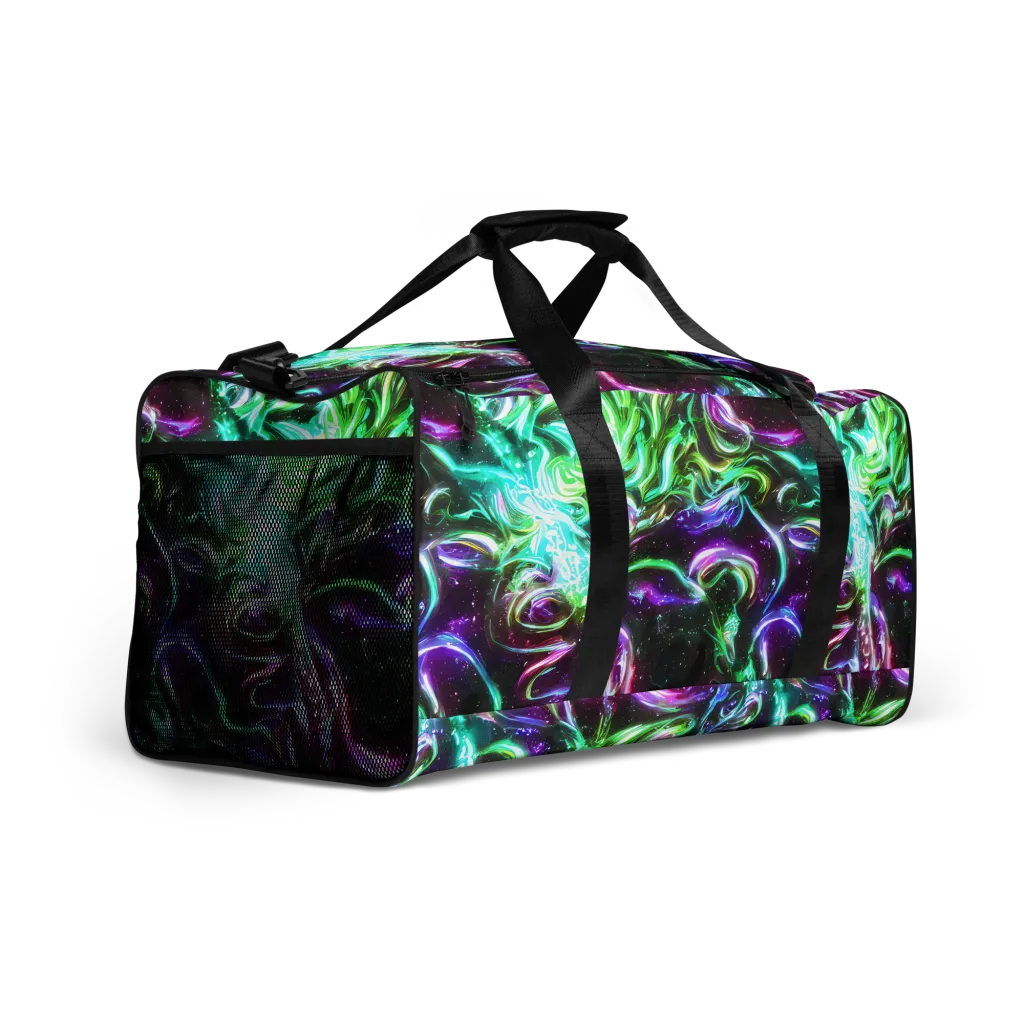 Stellar Serpent on Duffle Bag — Right Front