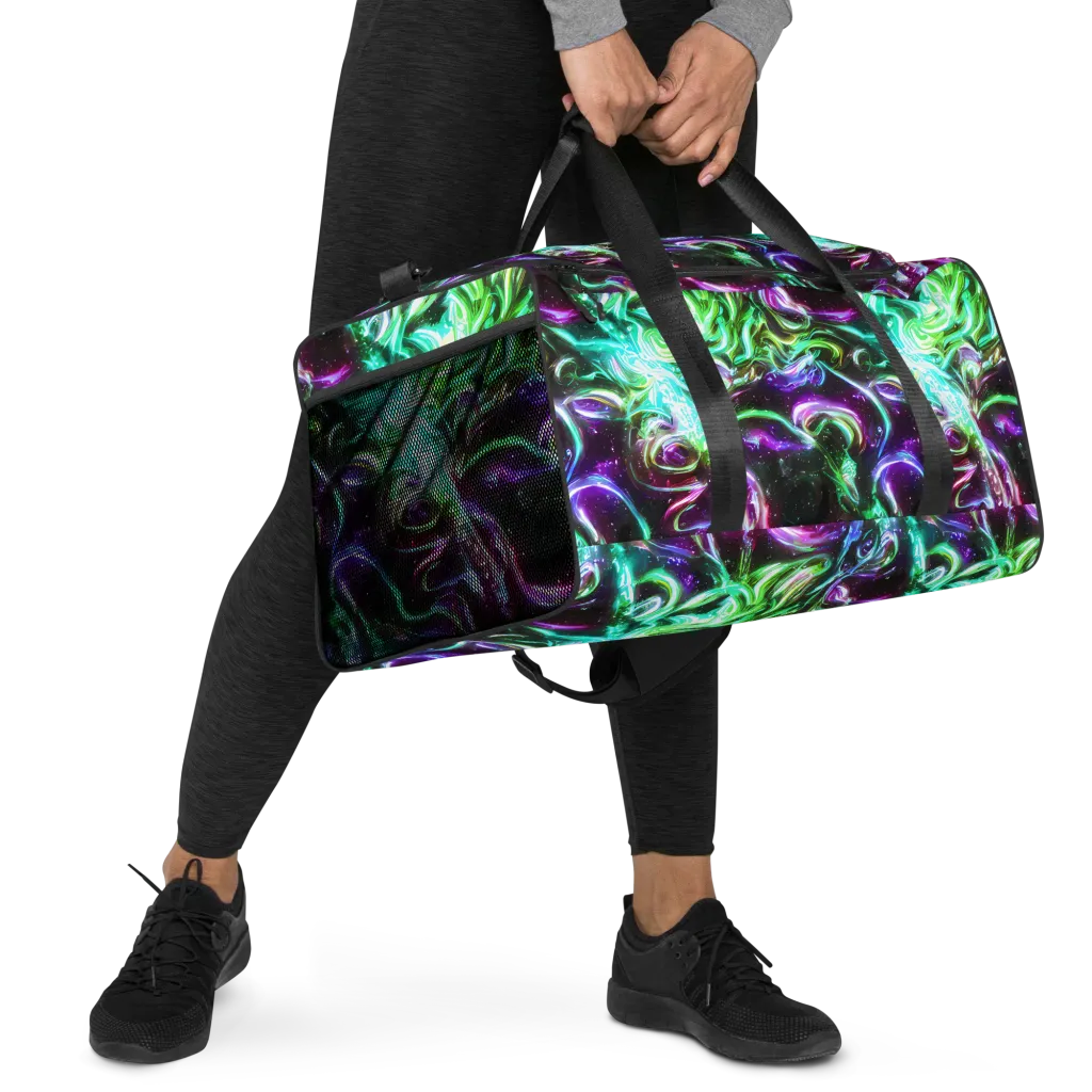 Stellar Serpent on Duffle Bag — Right Front