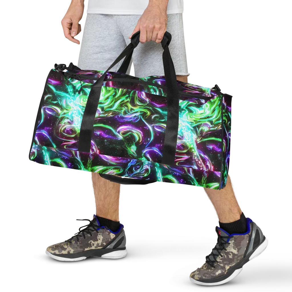 Stellar Serpent on Duffle Bag — Front
