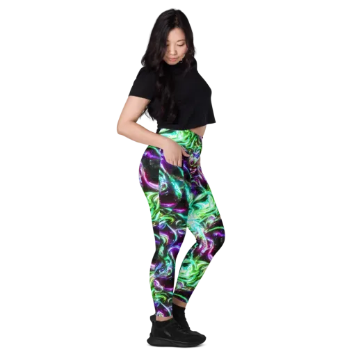 Stellar Serpent on a Leggings with Pockets