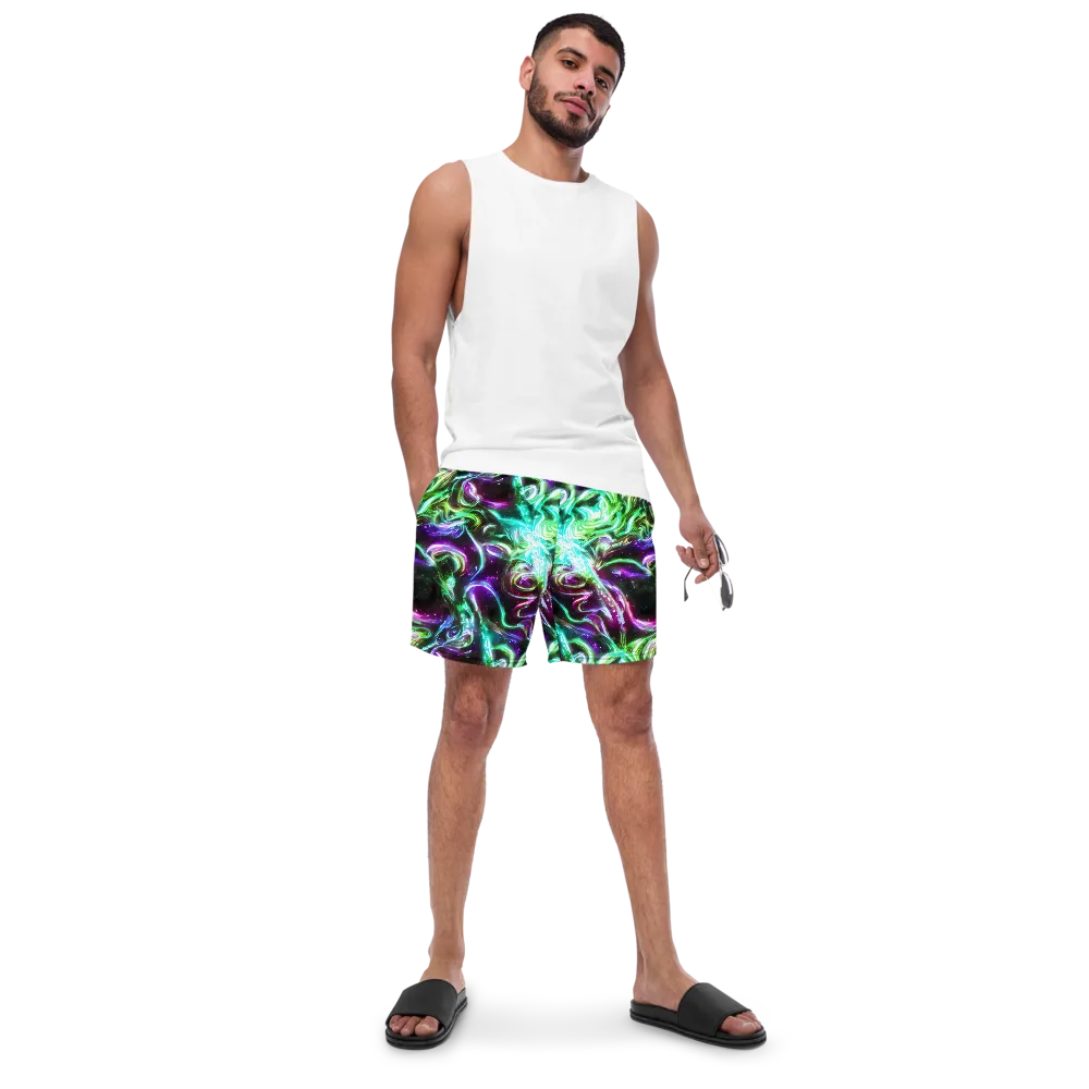 Stellar Serpent on Swim Trunks — Front