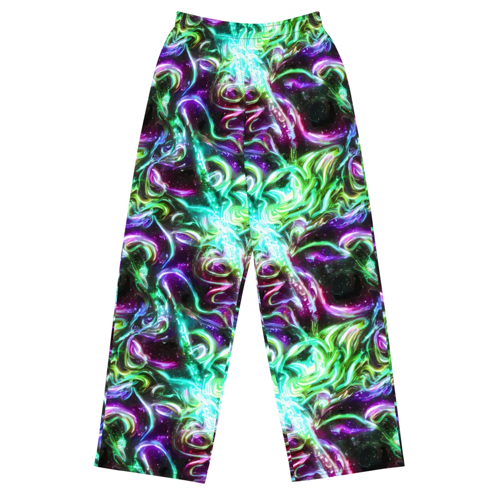 Stellar Serpent on Wide-Leg Pants — Front