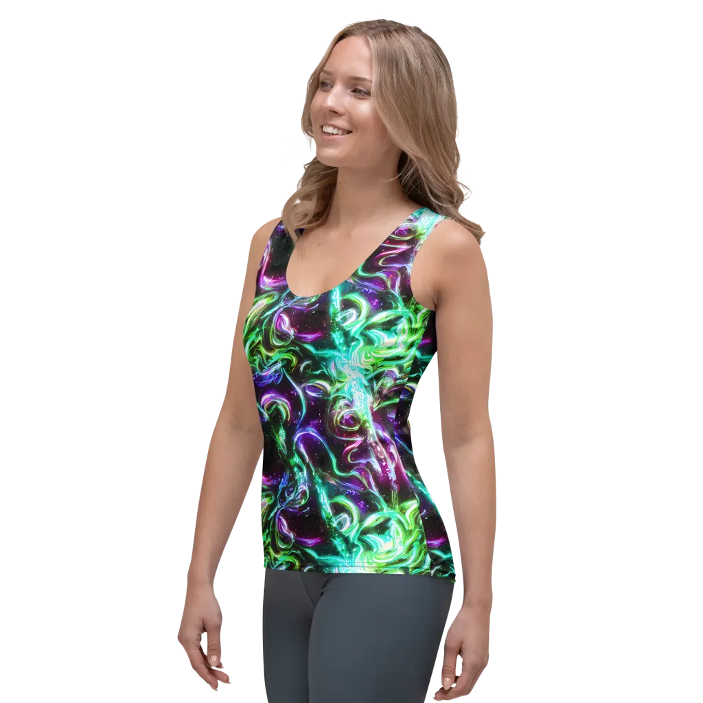 Stellar Serpent on Women's Tank Top — Left Front