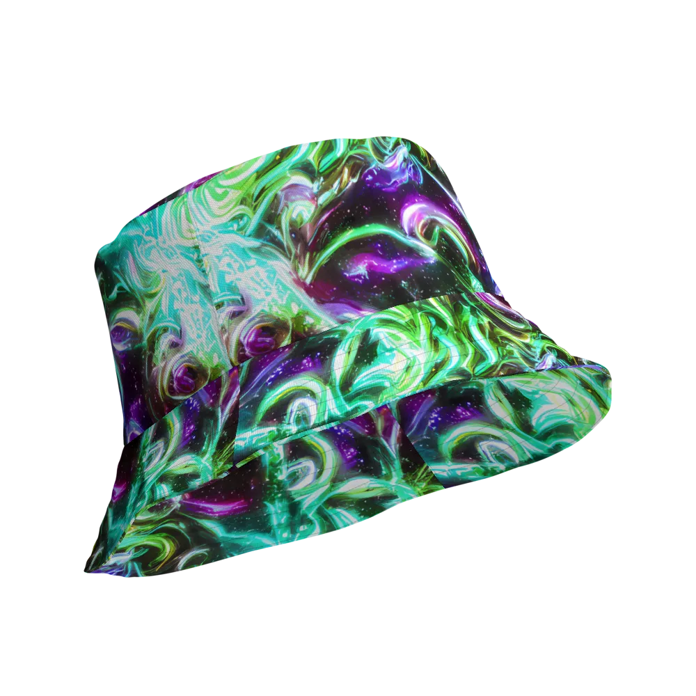 Stellar Serpent on Reversible Bucket Hat — Product details Outside