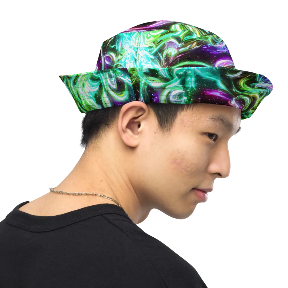 Stellar Serpent on Reversible Bucket Hat — Right Outside
