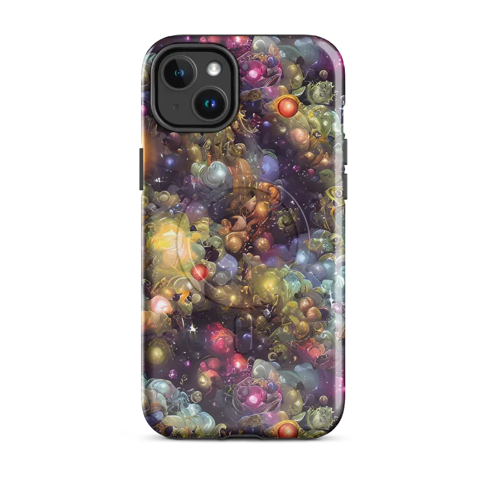 Cosmic Gem Garden on MagSafe Tough Case for iPhone® — Front