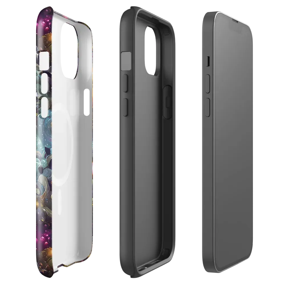 Cosmic Gem Garden on MagSafe Tough Case for iPhone® — Front