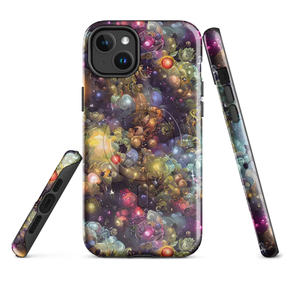 Cosmic Gem Garden on MagSafe Tough Case for iPhone® — Front