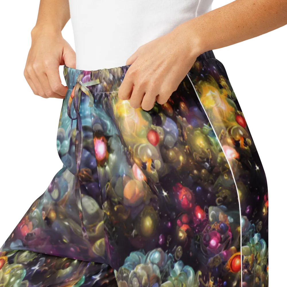 Cosmic Gem Garden on Women's Pajama Pants — Product details