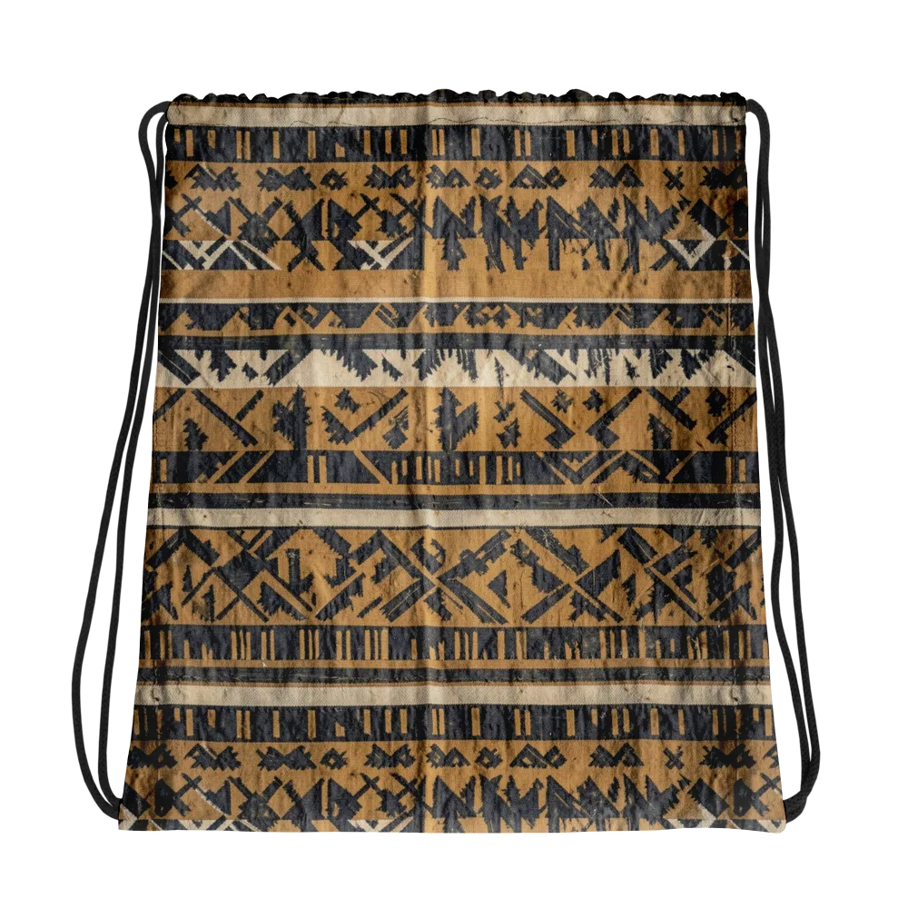 Ochre Nomad on Drawstring Bag — Photo