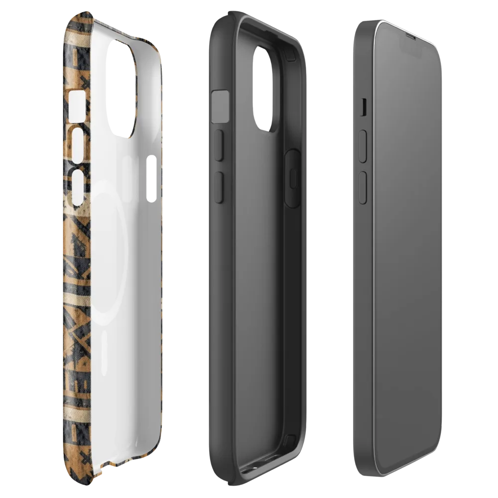 Ochre Nomad on MagSafe Tough Case for iPhone® — Front
