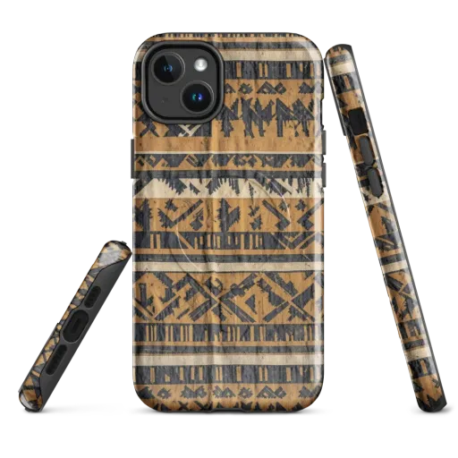 Ochre Nomad on a MagSafe Tough Case for iPhone®