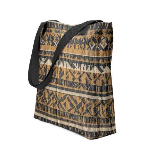 Ochre Nomad on a Tote Bag