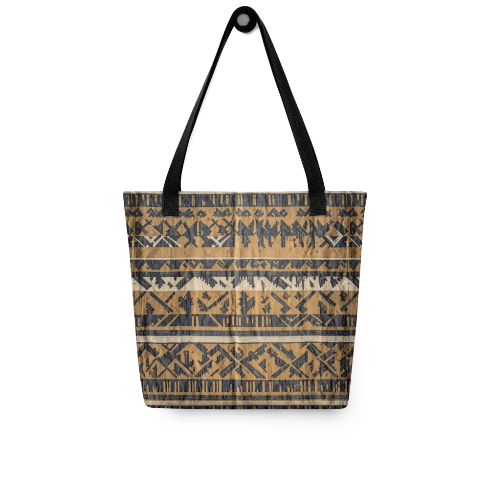 Ochre Nomad on Tote Bag — Front