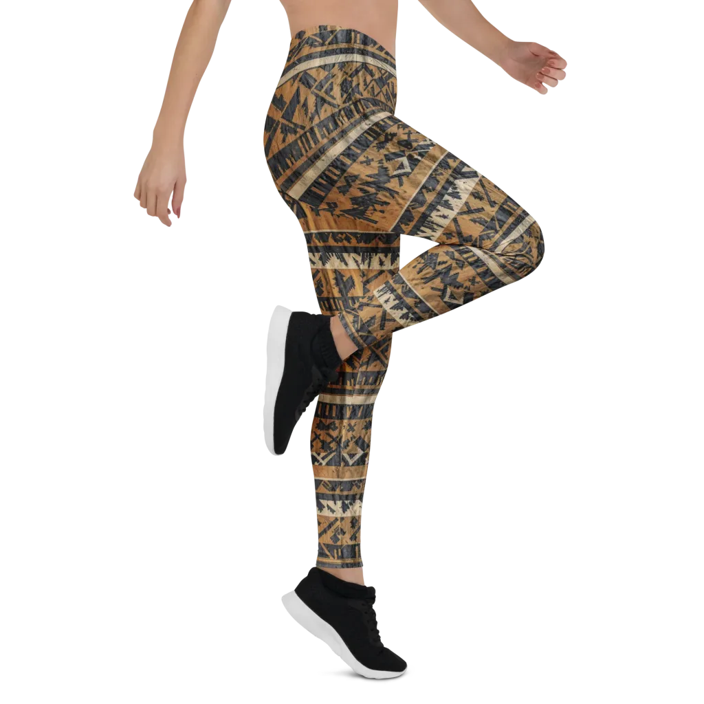 Ochre Nomad on Leggings — Right