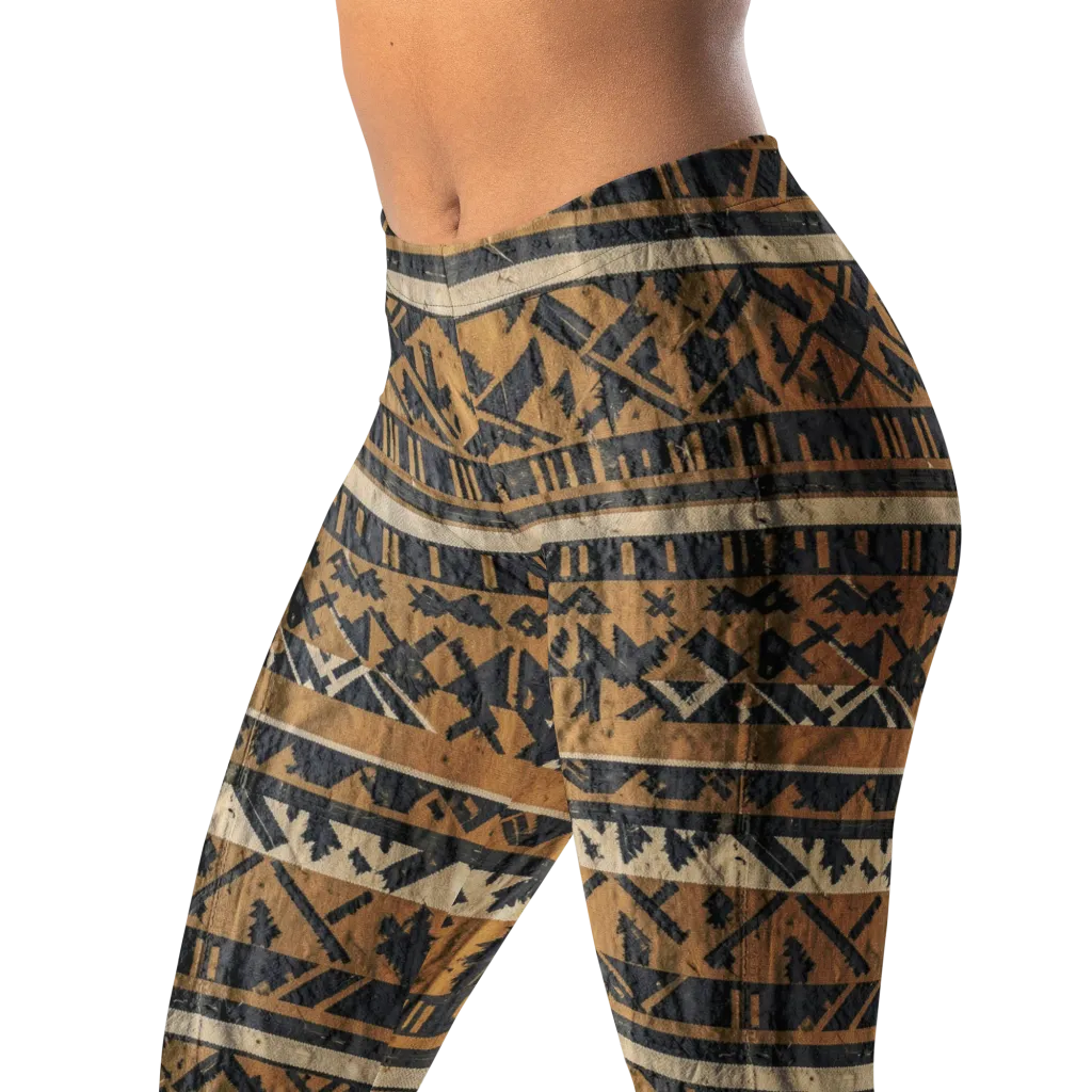 Ochre Nomad on Leggings — Left Front