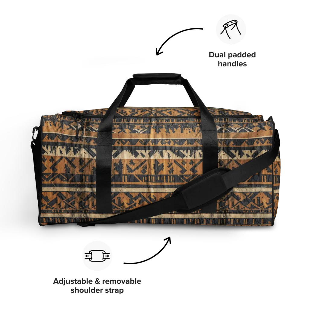 Ochre Nomad on Duffle Bag — Front