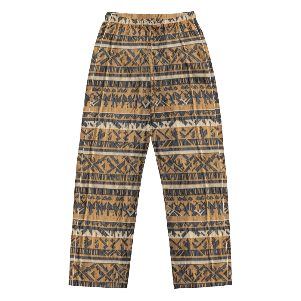 Ochre Nomad on Women's Pajama Pants — Front