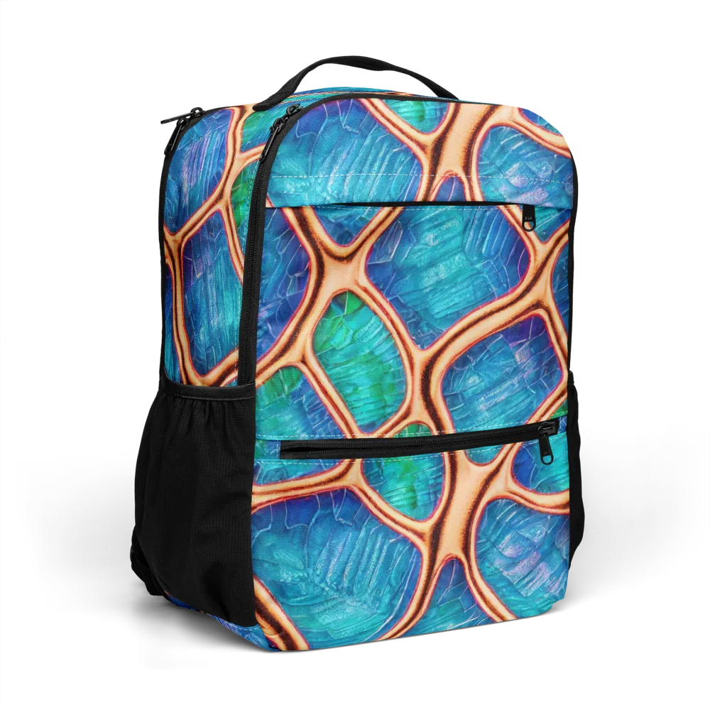 Amber Reef on Utility Backpack — Right Front