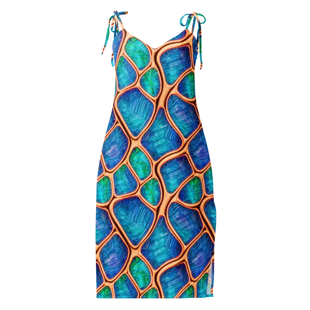 Amber Reef on Slip Dress — Front